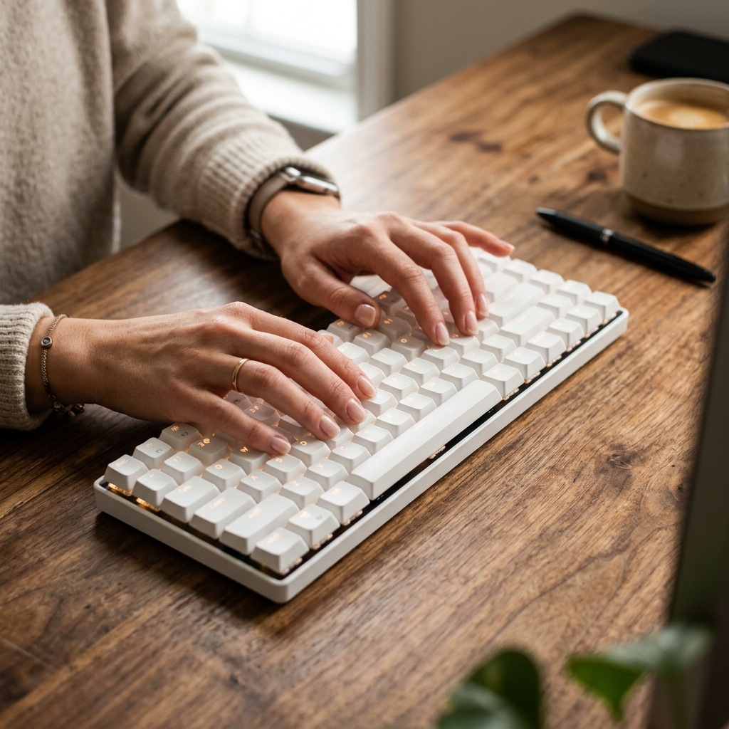 Keyboard Typing Workstation